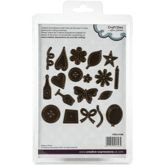 Creative Expressions Stitched Collection Craft Die-Essential Embellishments