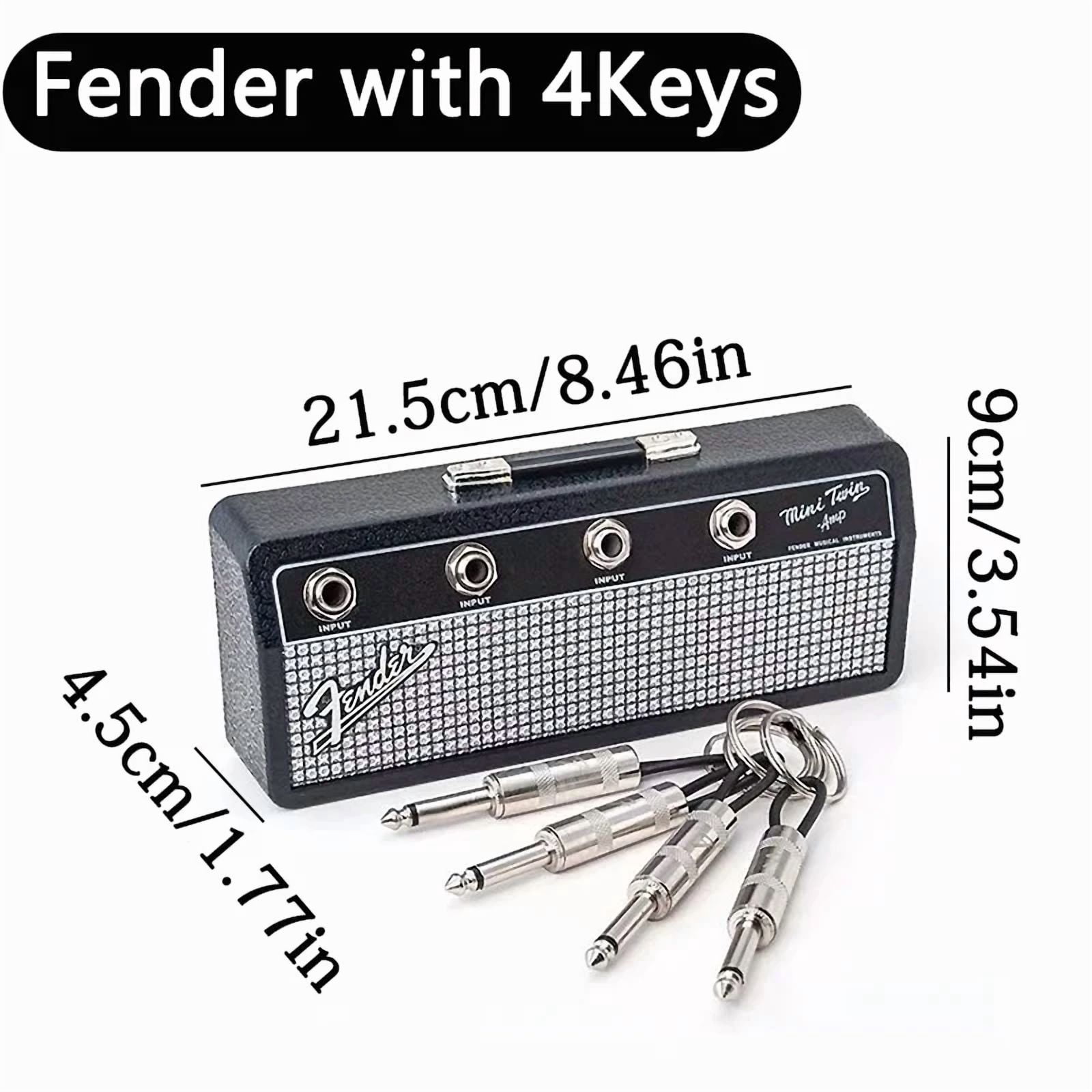 Creative Fender Radio Plugs Key Holder Retro Wall Mounting Keys Holder ...