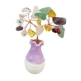 thumbnail image 1 of Creative Feng Shui Crystal Tree - Colorfast Resin Artificial Tree for Desktop Decor, Office & Home Mini Keepsake, 1 of 8