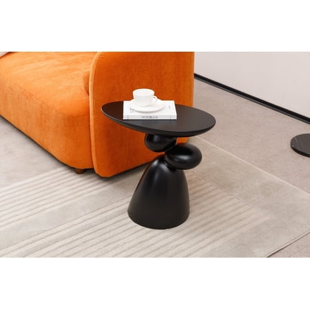 Creative Fiberglass End Table with Wabi-sabi Design & Healing Power