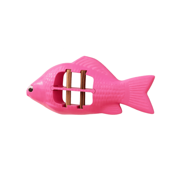 Creative Fish Bone Cats Toys, Boredom Anxiety Relief Bite Resistant Cat Toys, Funny Fish Bones Gifts for Pets Lovers, Purple