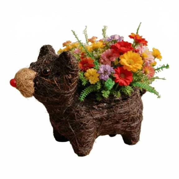 Creative Flower Baskets for Garden Decoration and Patio Decoration,Cute Flower Baskets