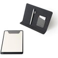thumbnail image 1 of Creative Folio Lite 2.0 with Stand, Business Portfolio Resume, 3-in-1 Padfolio with Magnetic Accessories, Work as Notebook Cover, Clipboard, Organizing Board for Home and Office (Gray, A5), 1 of 7