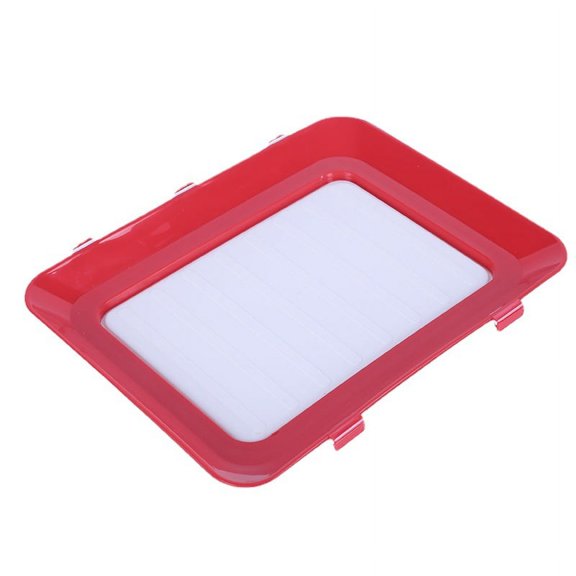 Creative Food Preservation Tray Food Fresh Keeping Fresh Spacer Organizer |Storage Traysred2pcs