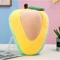 Creative Fruit Alliance throw pillow back cushion plush doll Mango 35cm