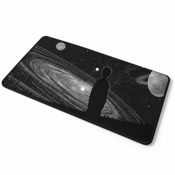 Creative Galaxy Space Gaming Mouse Pad, Extended XXL Size, Anti-Slip Base