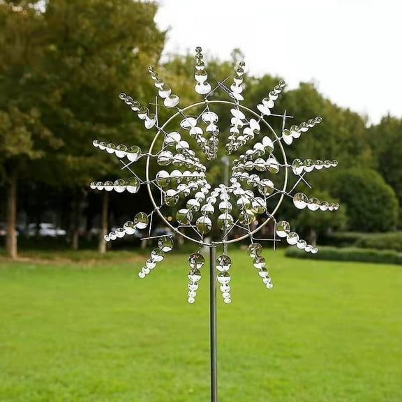 Creative Garden Windmill Decoration Outdoor Metal Windmill Iron Crafts
