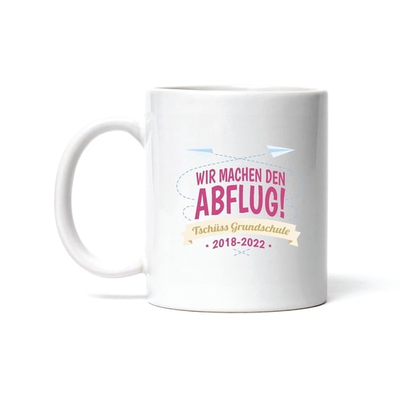 Creative Gift German Quote for School Leavers 11oz 15oz White Coffee Mug