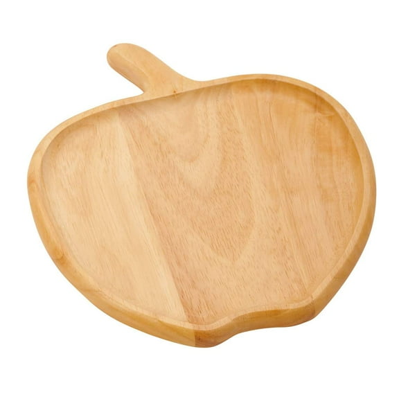 Creative Gifts 015828 Wood Apple Dish, 9- inch Length