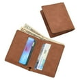 thumbnail image 1 of Creative Gifts International 002766 Leatherette Wallet, Caramel, 1 of 3
