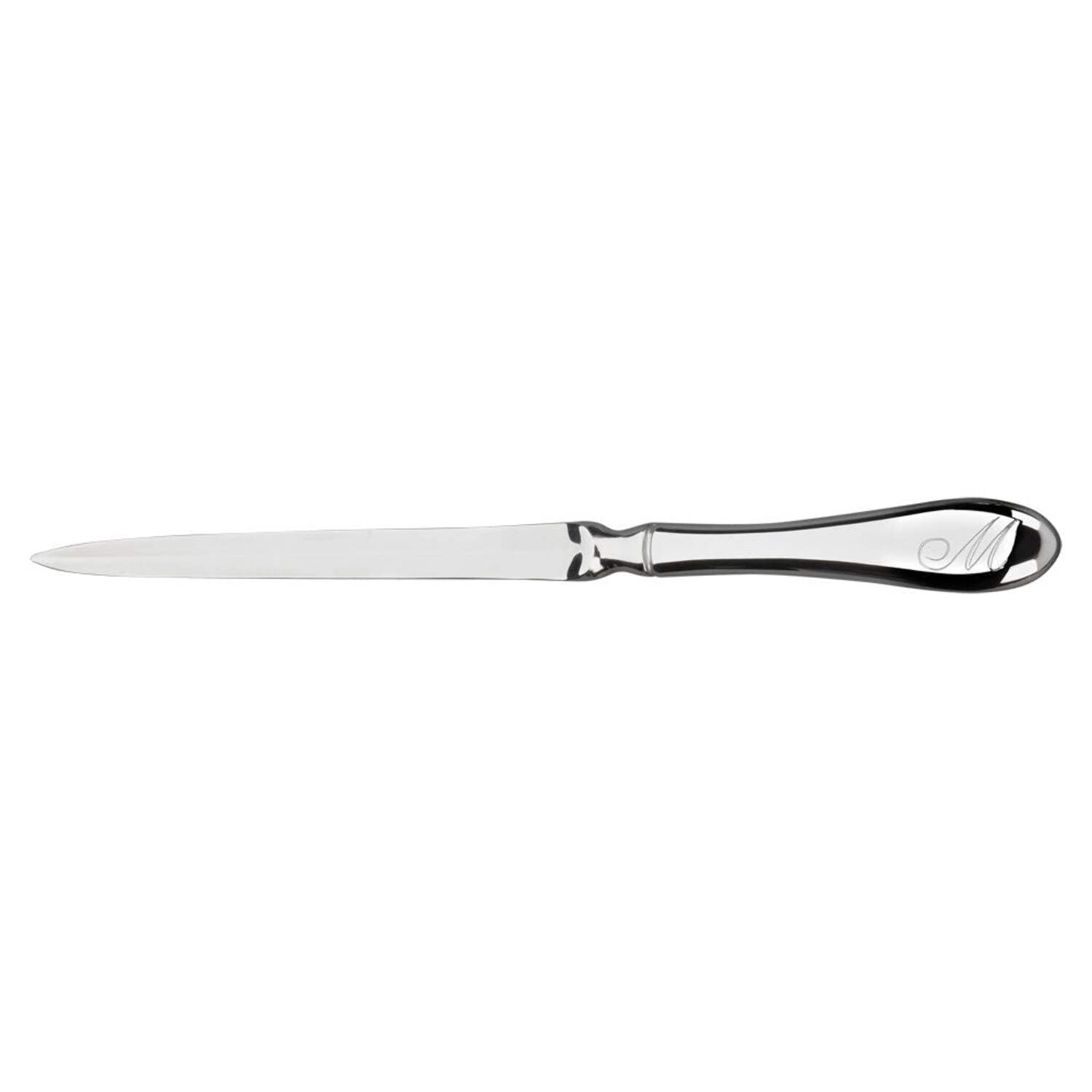 Creative Gifts International 003026 9.25 in. Paul Revere Letter Opener, Nickel Plated - Silver