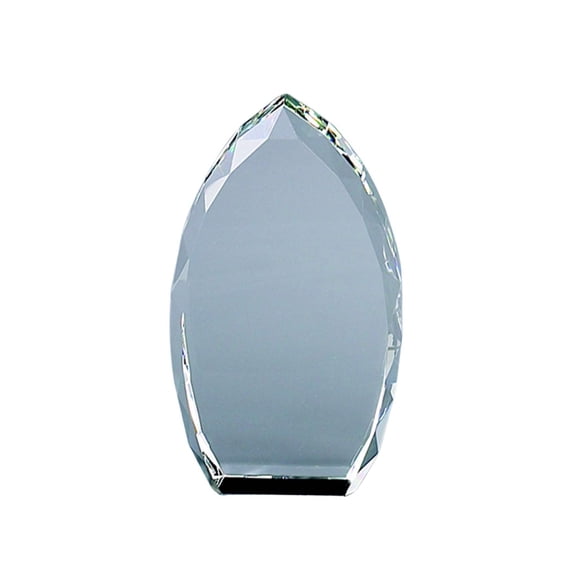 Creative Gifts International 004085 5 in. Optic Glass Trophy Point