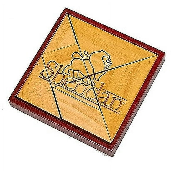 Our Wood Tangram Puzzle - Engraved with your Text or Design