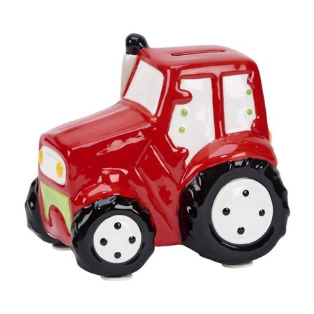 Creative Gifts International Ceramic Tractor Bank