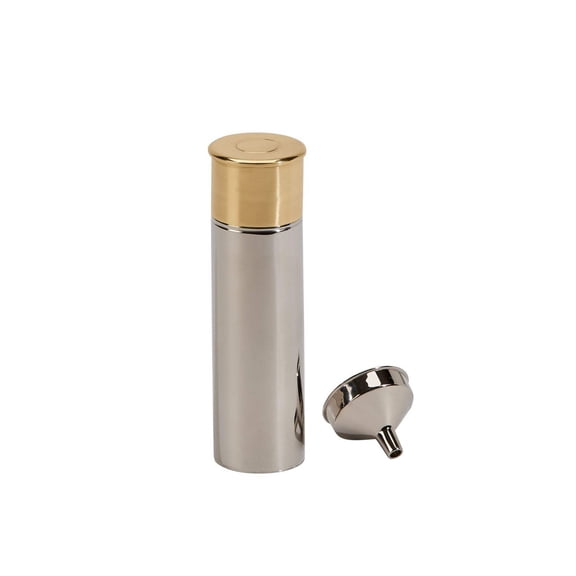 Creative Gifts International Shotgun Shell Flask - 5 in.
