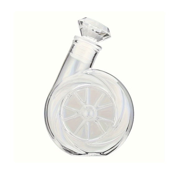Creative Glass Bottle For Whiskey Portable Design High Borosilicate Glass Construction For Parties And Home Bar Use Durable And Stylish