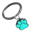 thumbnail image 1 of Creative Glowing Dog Claw Keychain Glow In Dark Keyring Holder Bag Charm Ornament Accessory for Lady Girls, 1 of 8