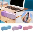thumbnail image 1 of ​​Creative Gradient Silicone Rectangular Pencil Box, Ombre Design Large Capacity Pen Organizer, Flexible Student Stationery Storage Case, Durable Writing Tools Bag​​, 1 of 4