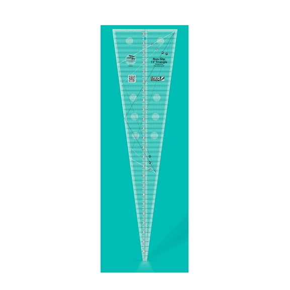 Creative Grids 15 Degree Triangle Quilt Ruler