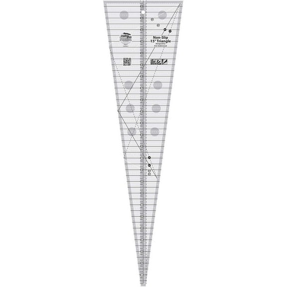 Creative Grids 15 Degree Triangle Ruler