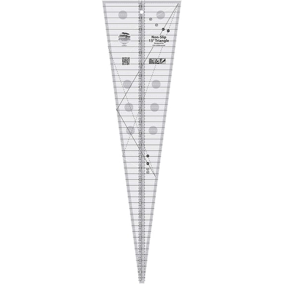 Creative Grids 15 Degree Triangle Ruler