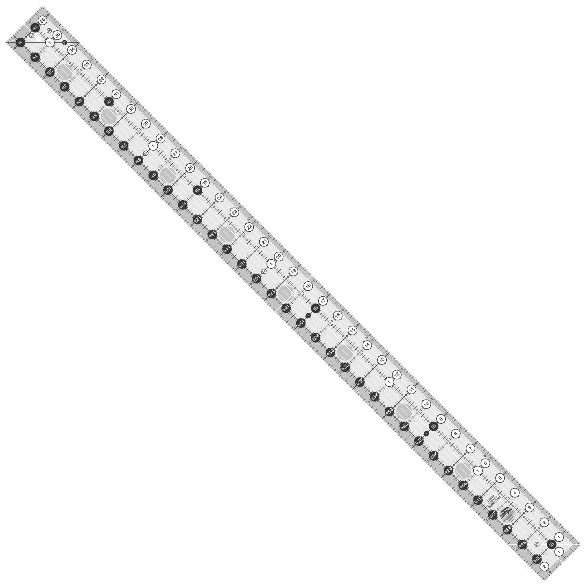 Creative Grids Yardstick Quilt Ruler 2-1/2in x 36-1/2in CGR236