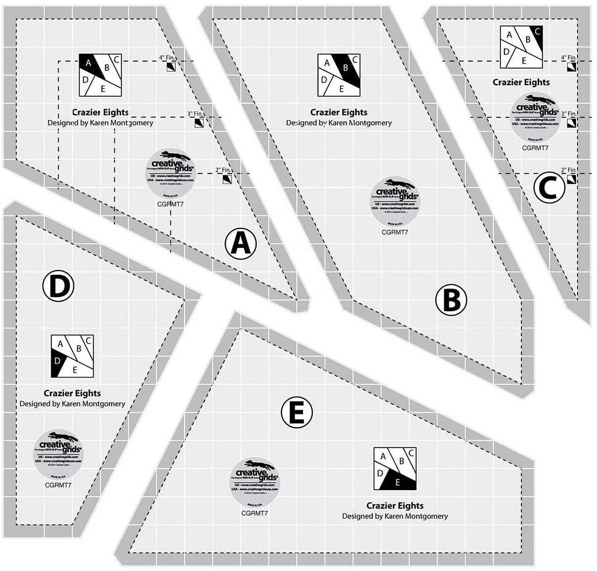 Creative Grids Crazier Eights Template