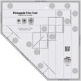 thumbnail image 1 of Creative Grids Pineapple Trim Tool Plus Tropical Fruit Pineapple Quilt Pattern, 1 of 2