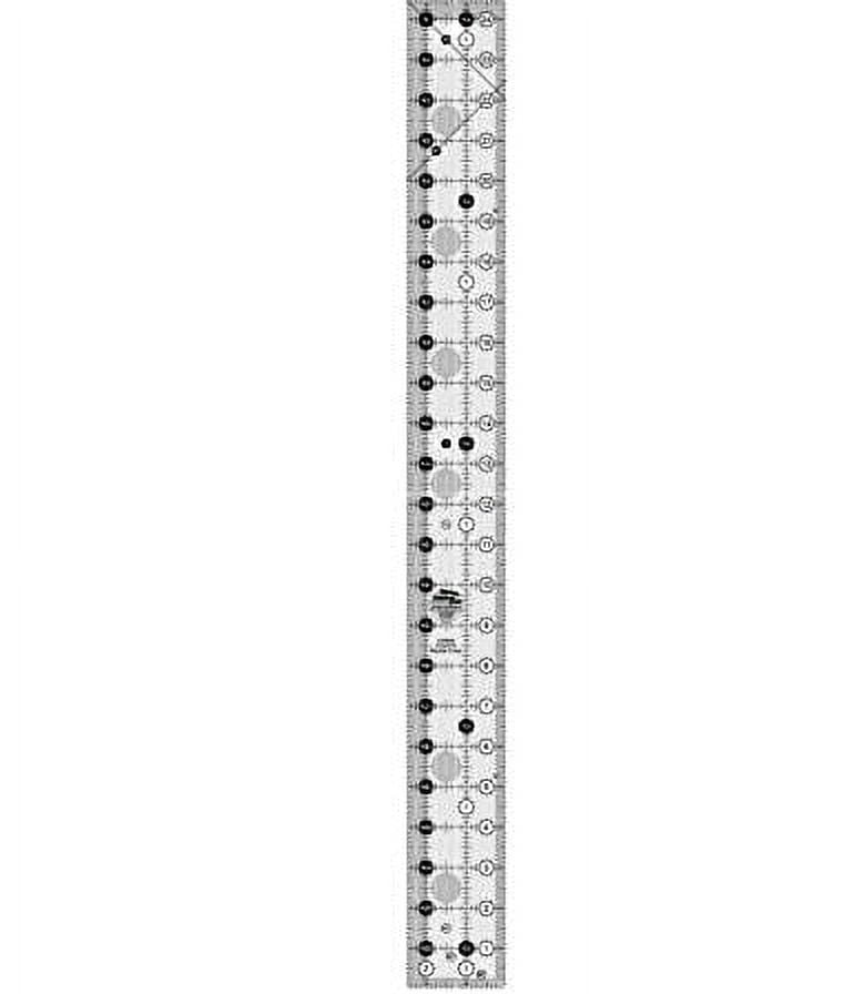 CHECKER DISTRIBUTORS Creative Grids Quilt Ruler 2-1/2in x 24-1/2in