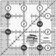 Creative Grids Quilt Ruler 3-1/2in Square, CGR3