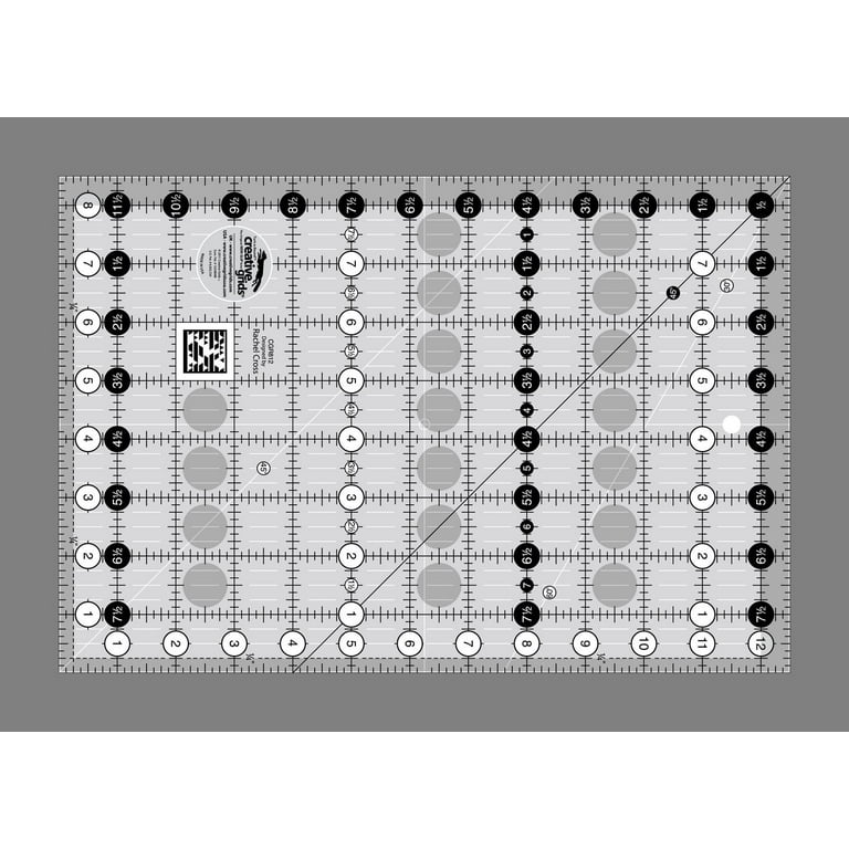 Creative Grids Quilting Ruler 12 1/2in Square