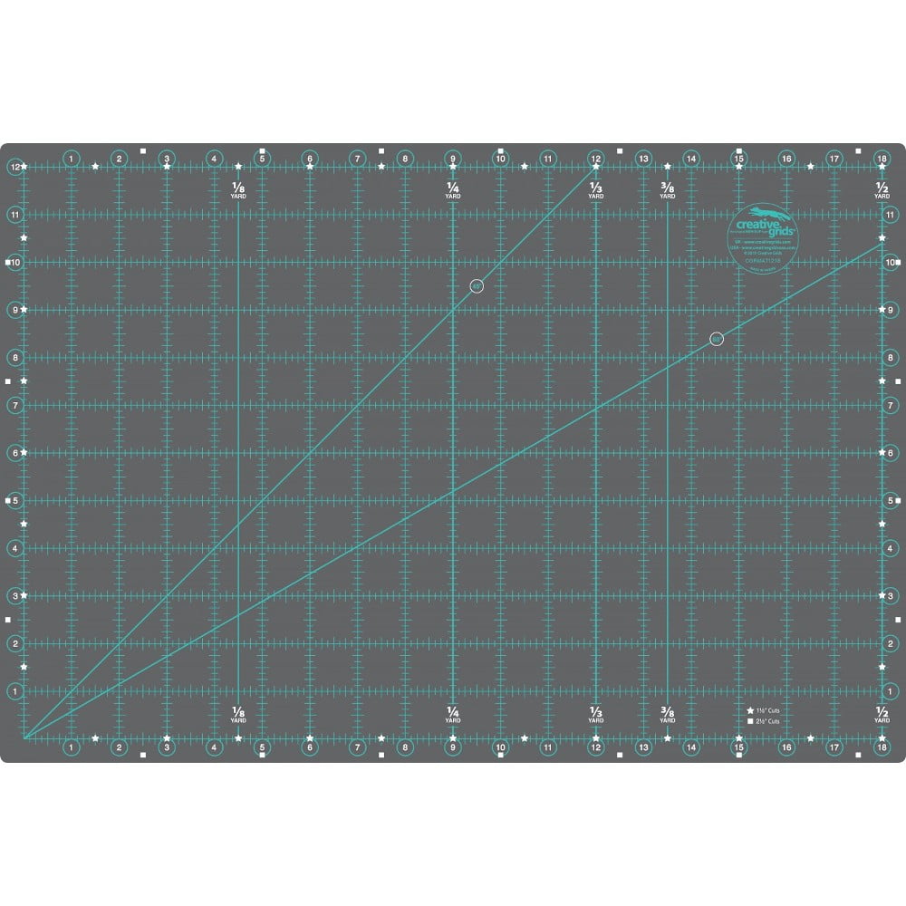 Creative Grids Self- Healing Cutting Mat 12" x 18" CGRMAT1218