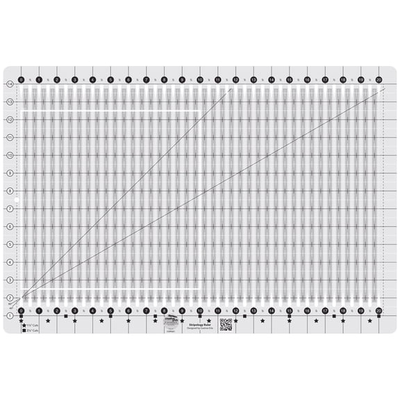 Creative Grids - Stripology Ruler - Cgrge1