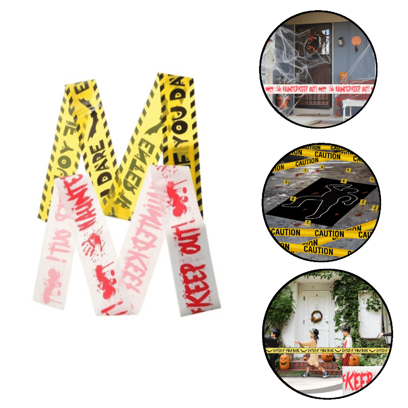 Creative Halloween Caution Tape Warning line Party Decorations Supplies