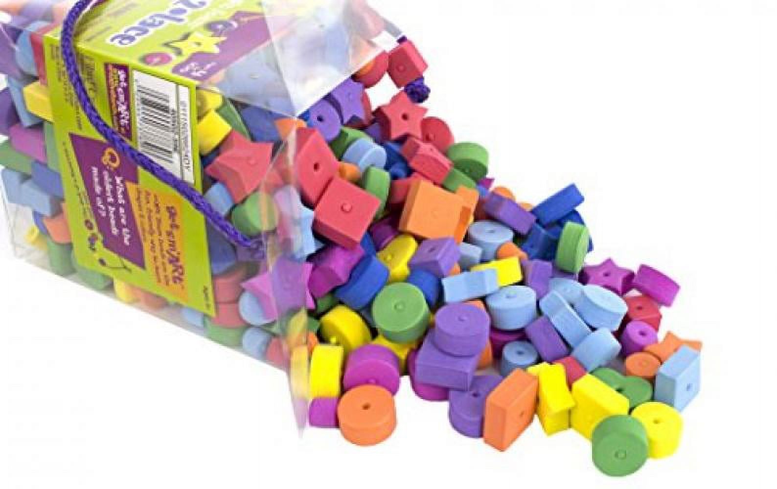 Colorations® Jumbo Fun Shapes Foam Beads - 500 Pieces