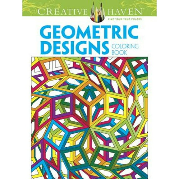 Pre-Owned Creative Haven Geometric Designs Collection Coloring Book (Paperback) 0486803503 9780486803500