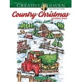 thumbnail image 1 of Pre-Owned Creative Haven Country Christmas Coloring Book (Paperback) 048683252X 9780486832524, 1 of 1