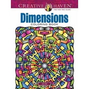 Creative Haven Dimensions Coloring Book -- John Wik