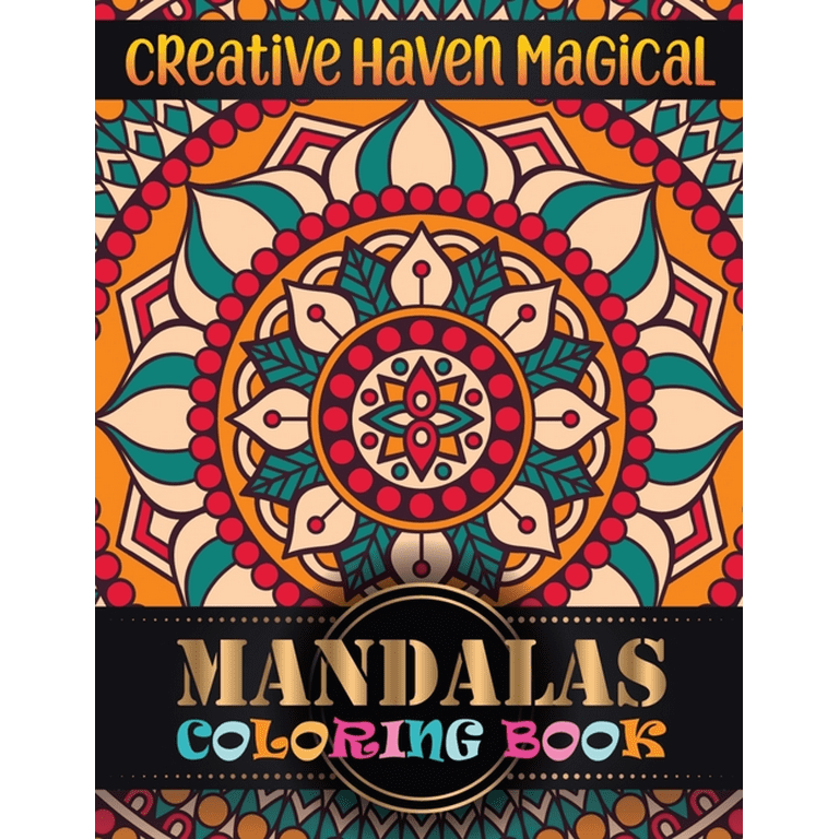 Creative haven magical Mandalas Coloring Book: Adult Coloring Book