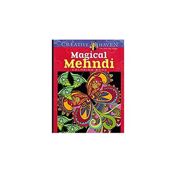 Pre-Owned Creative Haven Magical Mehndi Paperback