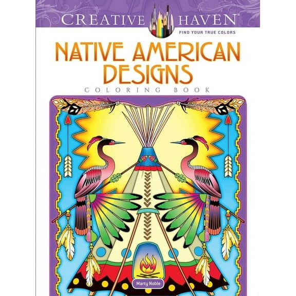 Creative Haven Native American Designs Coloring Book