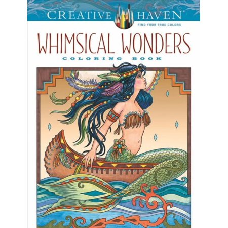 Creative Haven Whimsical Wonders Coloring Book