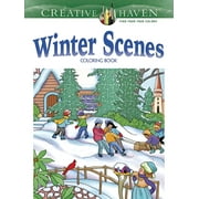 DOVER FARMS Creative Haven Winter Scenes Coloring Book