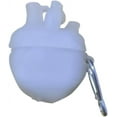 thumbnail image 1 of Creative Headphone Case for AirPods 4,Funny 3D Heart Pattern Design for Men Women,Silicone Earbuds Protective Cover for AirPods 4th Generation with Hook (Clear), 1 of 16