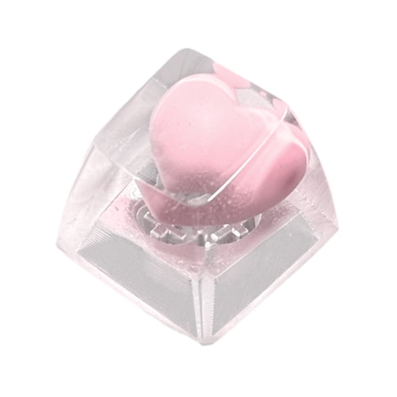 Creative Heart Keycap SA Height for Customizing Mechanical Keyboards with Switches Compatibility
