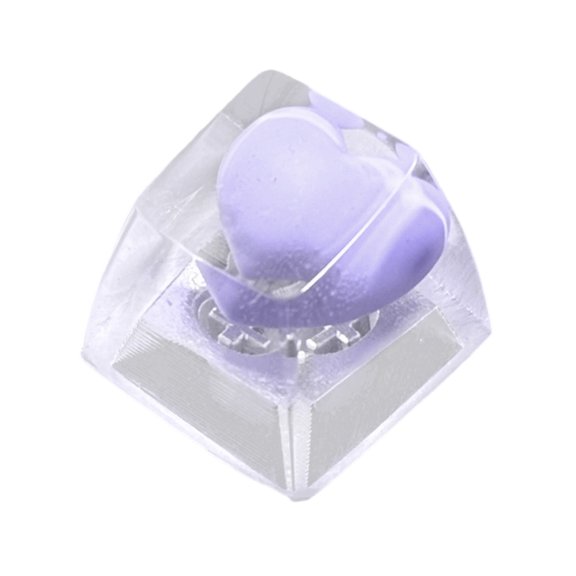 Creative Heart Keycap SA Height for Customizing Mechanical Keyboards