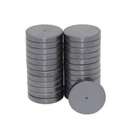 Creative Hobbies 1 Inch 25mm Round Disc Ceramic 25 Piece Pack Permanent Magnets