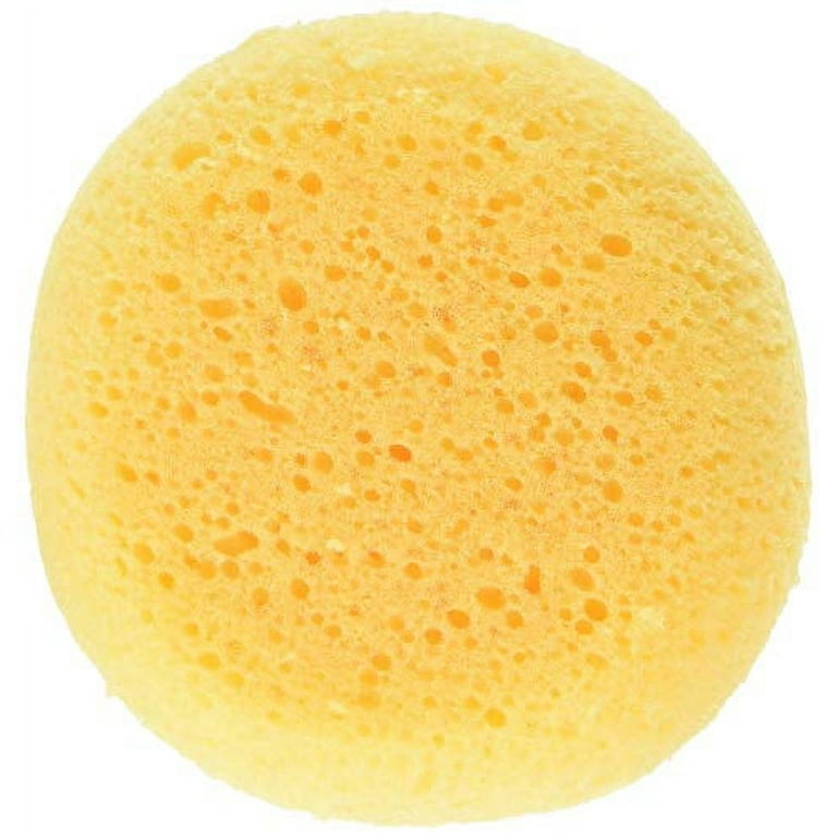 3-1/2 Inch Round Synthetic Silk Sponges for Painting, Crafts, Ceramics,  Household Use & More! Pack of 10 Sponges