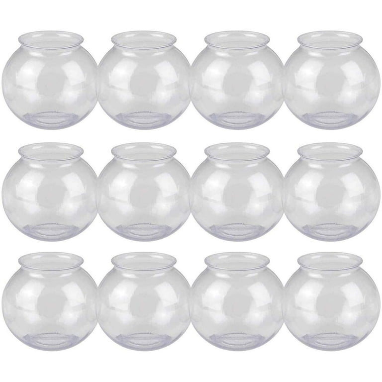Creative Converting 347886 60 oz Clear Pebble Plastic Bowls - 12