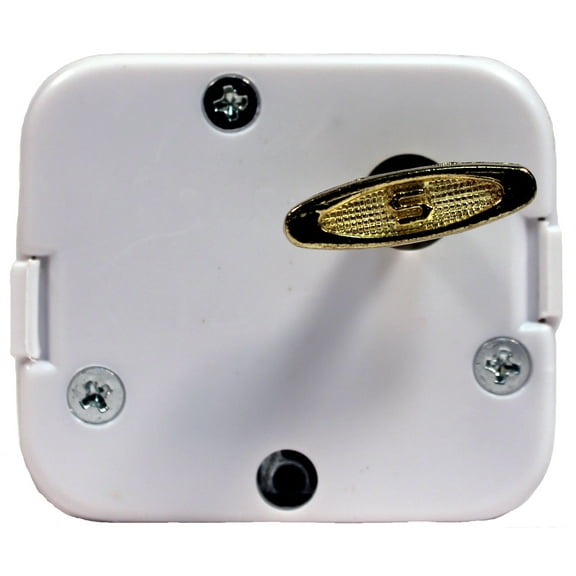 Creative Hobbies 18 Note Wind up Music Box Musical Movement with Gold Color Winding Key - Plays Brahms Lullaby